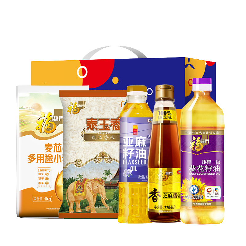 中粮“颂福到家”粮油 大礼包D2