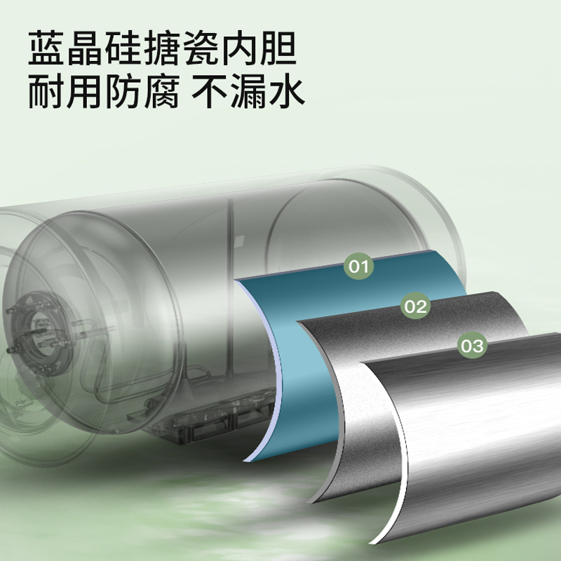 星牌GASTAR (不含安装)40升2000W速热内置防电墙双重保护 耐用搪瓷内胆电热水器EHC40-JC1
