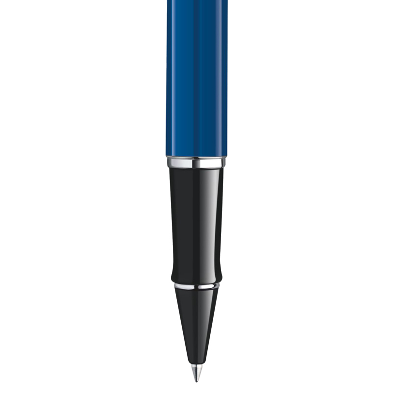 威迪文(WATERMAN)EXPERT系列 时尚蓝色白夹签字笔/宝珠笔