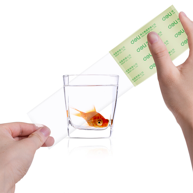 得力高品质高透明封箱胶带10卷装 办公用品 30369