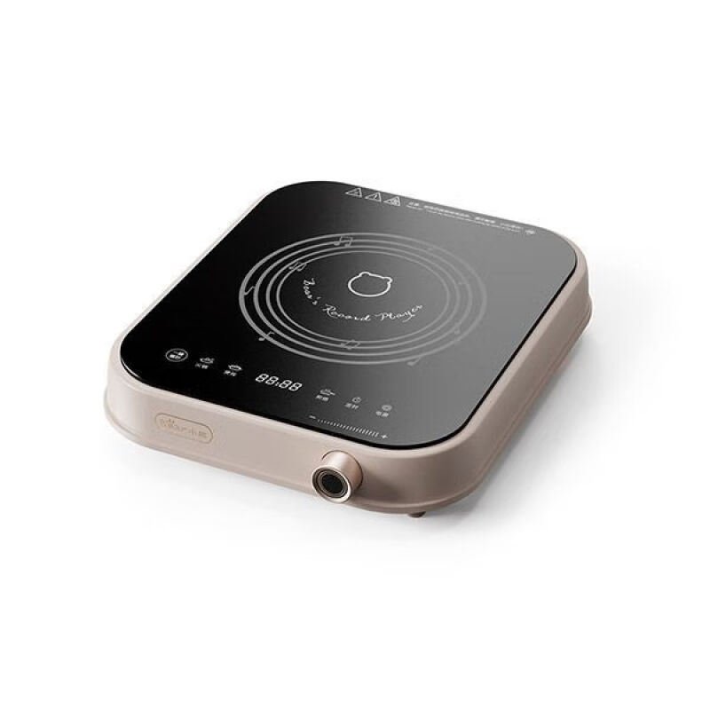 小熊(Bear) 电磁炉DCL-A22Q5 家用大功率2000W 电磁灶 智能定时 温度可调 电灶防水黑色微晶