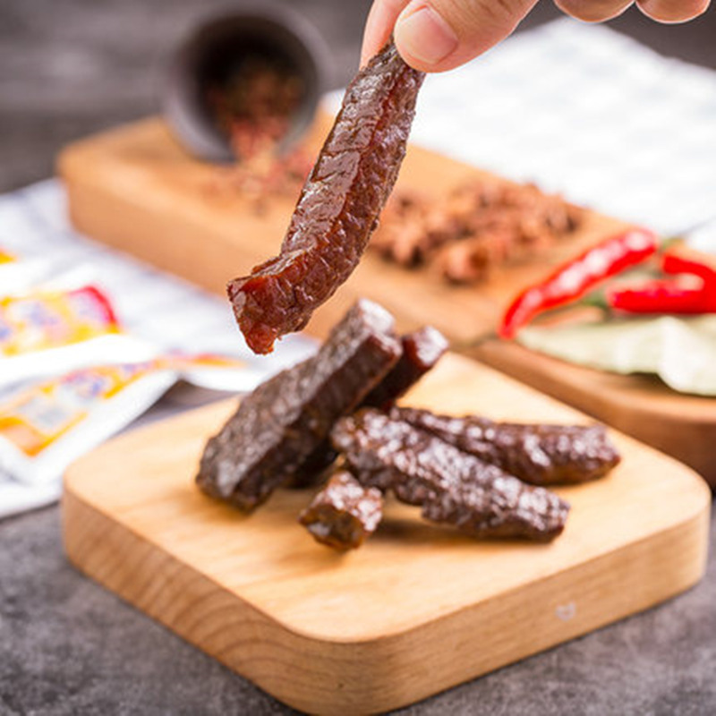 阿勒穆斯 内蒙古风干牛肉干105克 草原牛肉干内蒙古特产