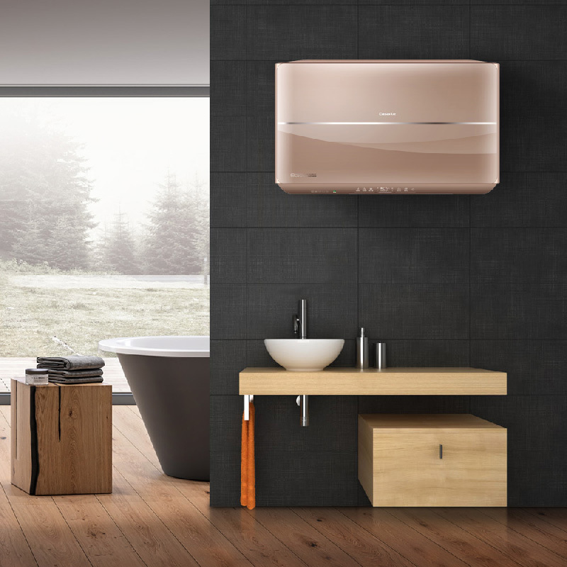 Haier/海尔 卡萨帝电热水器CEH-50LPLS5(U1)金 纤薄身姿 瞬热大水量 智能云Smart 智能抑菌阻垢