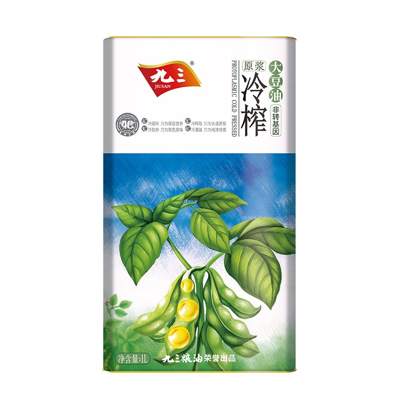 九三 原浆冷榨大豆油 1L