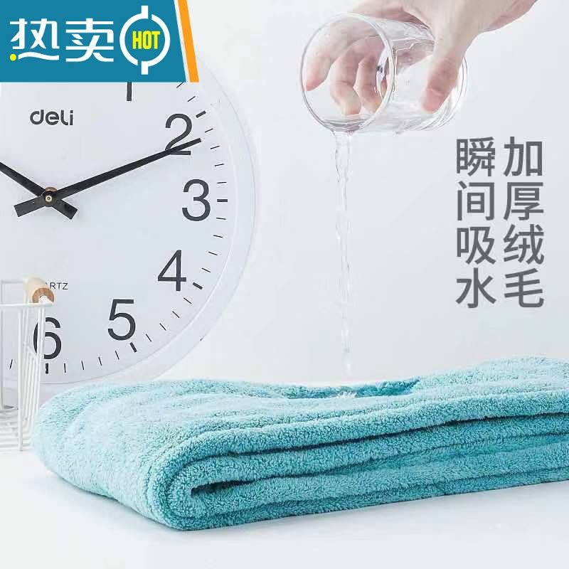 敬平干发帽女长发成人吸水新款速干可爱浴帽包头巾擦头发 加厚双层 紫色月亮图片