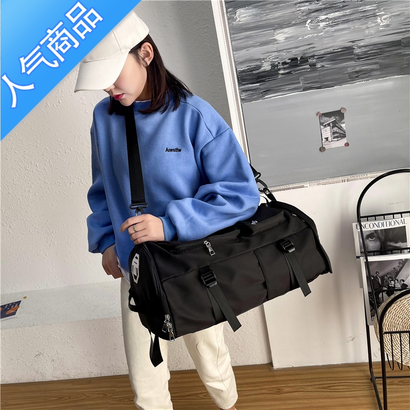 封后旅行包双肩包女大容量轻便外出背包2022新款多休闲运动行李包旅行包男女高清大图