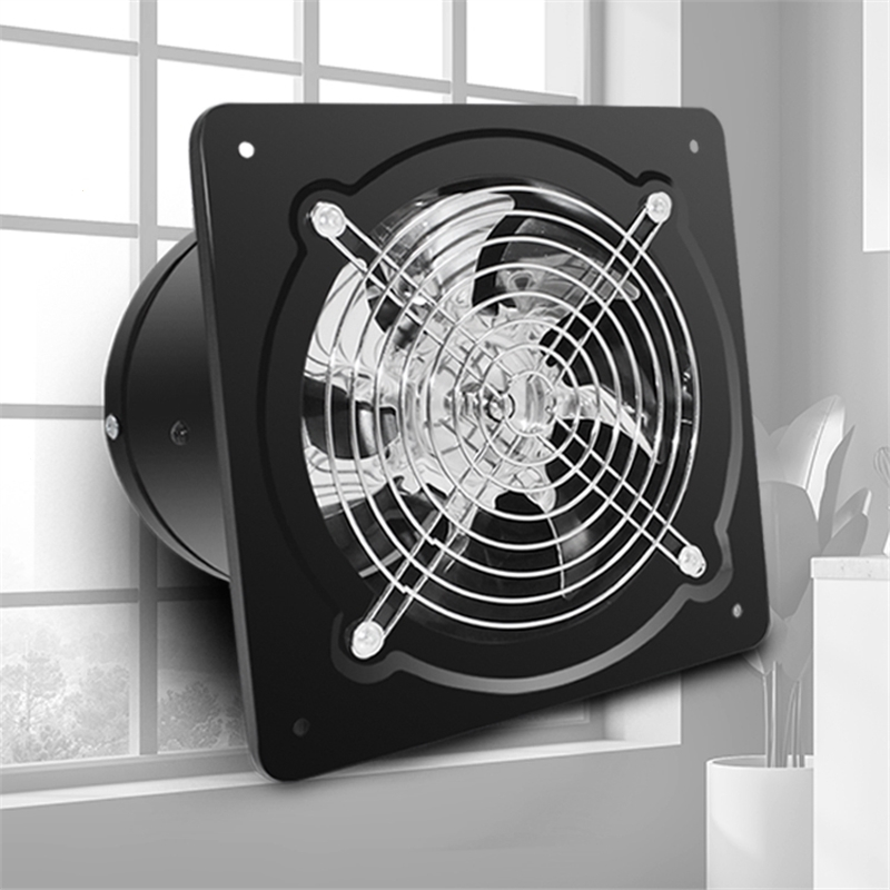 排气扇花田趣厨房油烟扇换气扇卫生间强力抽风机工业排风扇