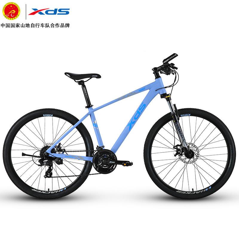 喜德盛 黑客500新品 27.5寸*15.5架高 黑/红 山地24速铝合金车架碟刹培林花鼓2022版 黑/红