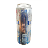 哈尔滨啤酒 纯干500ml*12听 整箱装 低糖低卡