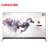 康佳(KONKA) LED49M2 49英寸全面屏 4K超高清 AI人工智能 平板液晶电视机