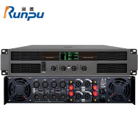 润普RP-XGF4-300 国产化会议室音频系统扩声设备带显示屏4通道300W大功率后级功放