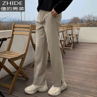 值得男装店男装外单牛货一线弹力牛仔裤_947 浅卡其色 2XL