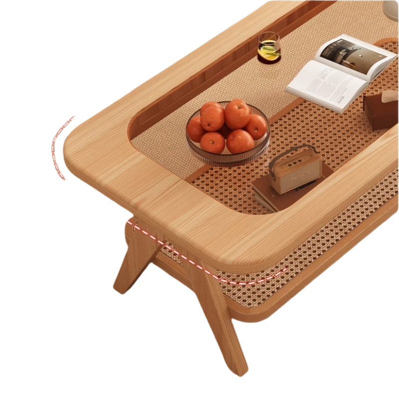 演发 实木茶几1米 张高清大图