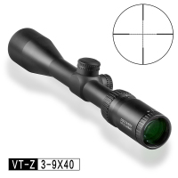 发现者瞄准镜 VT-Z 3-9X40 25.4管径、强抗震、大广角、金属丝点线分化、保护盖 瞄准器 十字观鸟镜 燕尾低窄夹具