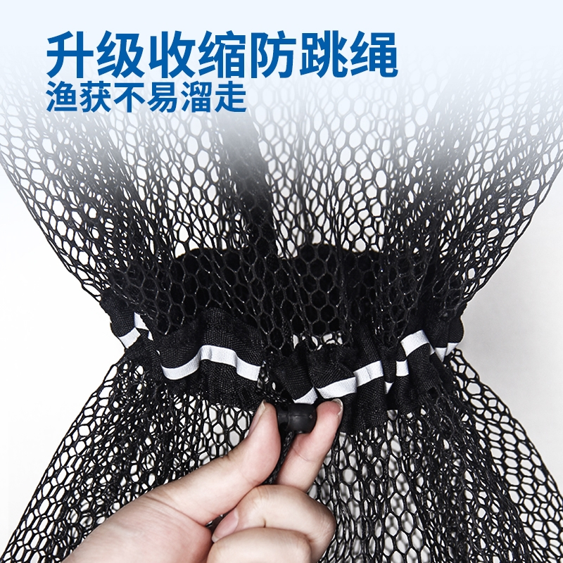 闪电客鱼护网兜渔护装鱼袋鱼网兜鱼护包防挂速干加厚钓鱼渔户兜袋