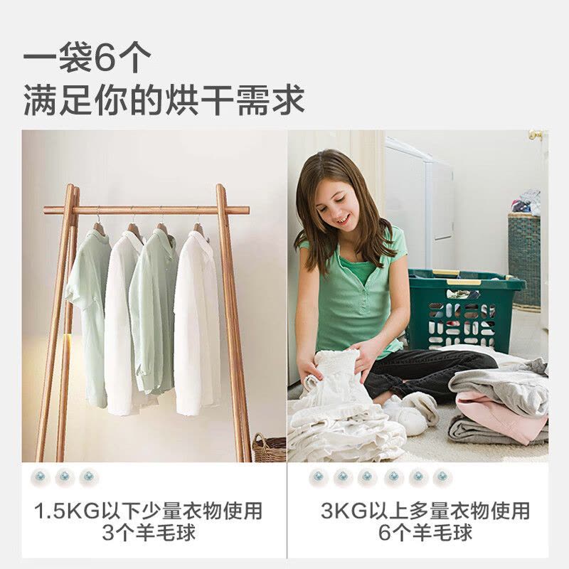 小天鹅(LittleSwan)烘干机羊毛球专用吸毛球家用衣服洗衣球防缠绕除湿干燥球快速吸湿图片