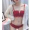 蕾丝新款无钢圈无痕内衣女士聚拢上托防下垂花边秋冬学生高中青年高级文胸