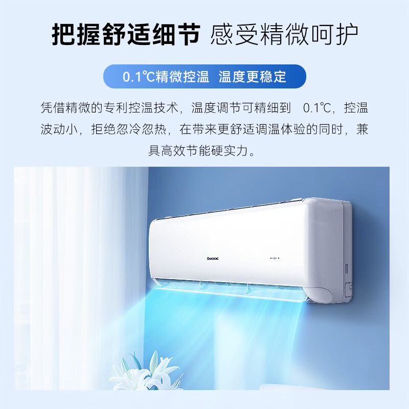 长虹空调大2匹 京小宅Plus新一级省电 智慧语音外机双排纯铜管变频挂机 KFR-51GW/GKW+R1 国家补贴高清大图