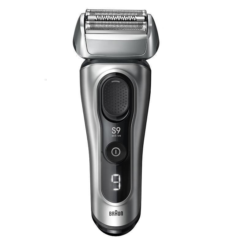 博朗(BRAUN)9系9077cc进口电动剃须刀刮胡刀 全身水洗智能护理中心 9077cc银色
