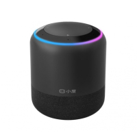 小度智能音箱1S官方正品AI机器人家用蓝牙语音通话wifi音响小杜-黑色