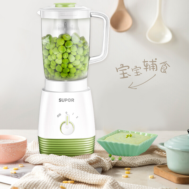 苏泊尔(SUPOR)料理机家用 多功能 榨汁机 研磨绞肉可做辅食JS66D-300