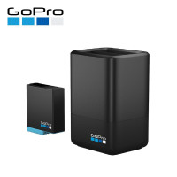 GoPro HERO 10 Black运动相机 vlog数码运动摄像机 户外水下潜水视频直播含128G卡+双充电器套装