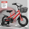 奇客童车zt8366新款12/14/16/18寸儿童自行车2 3 4 5 6 7 8 9岁男女学生单车脚踏车包山地车玩具 18寸 红色普通轮