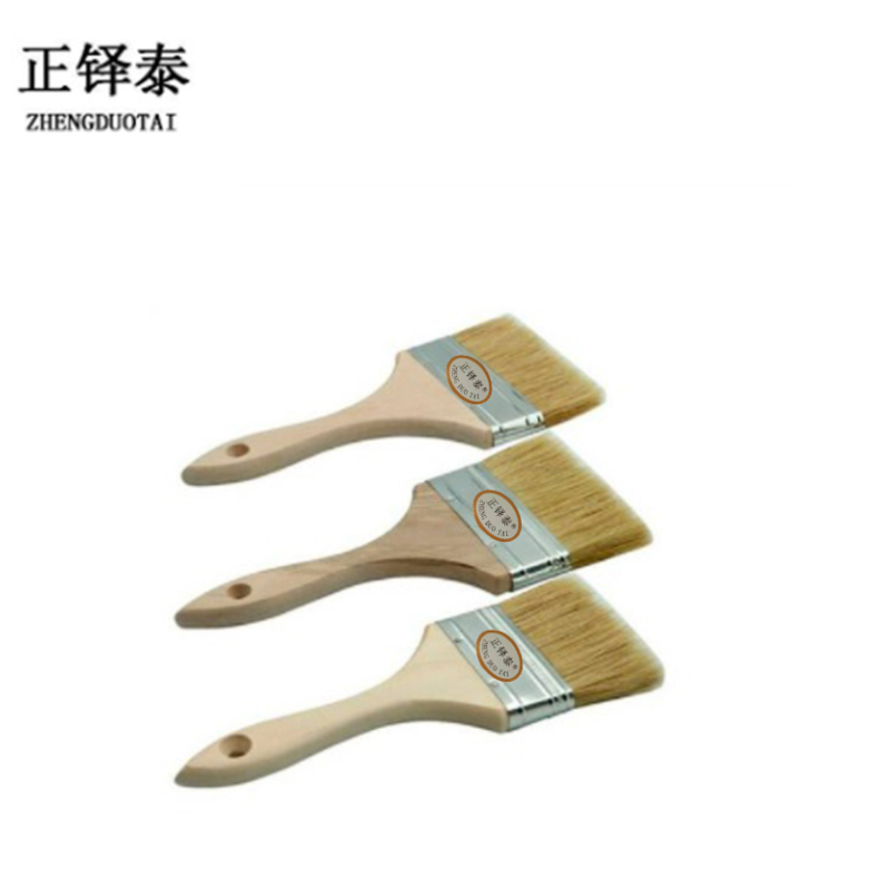 正铎泰 油漆刷 毛刷 3寸75mm/个高清大图