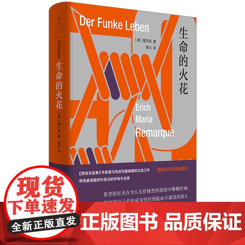 天堂里的影子/生命的火花/邻人之爱 西线无战事作者雷马克作品集第三辑欧美文学世纪文景外国小说另著凯旋门/应许之地/里斯本高清大图