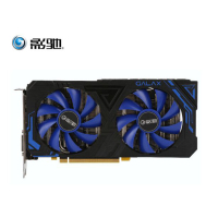 影驰 GTX系列 1060/1660 6G 台式机逆水寒吃鸡APEX英雄游戏显卡 1660大将 6G