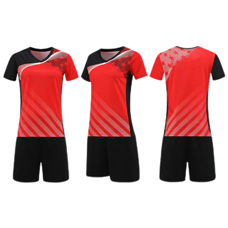 Tduo气排球服 N4 套 红色 4XL
