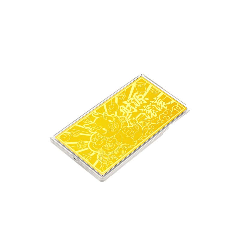 周大福财源滚滚福字足金黄金金条(工费:360计价)EOF1098【价格