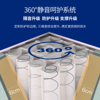 AIRLAND雅兰 乳胶床垫1.8m酒店款成人独立袋装床褥1.5m家用席梦思 金棕榈版