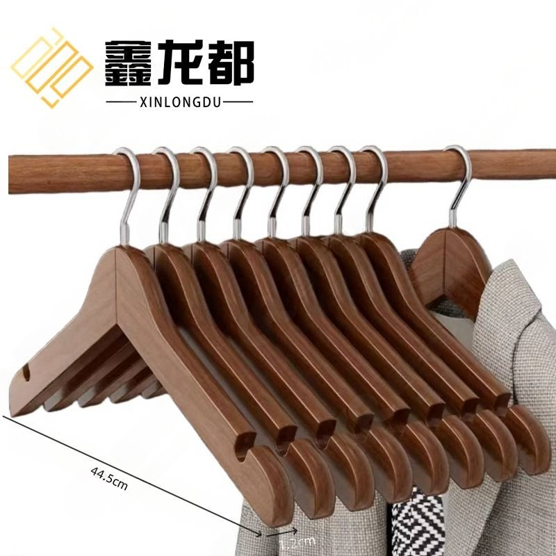 鑫龙都木质衣架衣撑10个/组高清大图