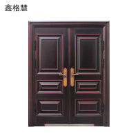 鑫格慧 防盗门双开门对开子母门 定制款 套