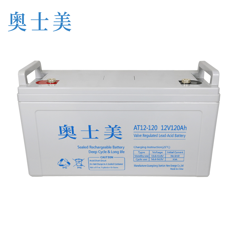 奥士美 阀控式铅酸蓄电池 AT12V-120 只高清大图