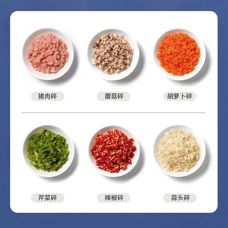 Miji Home Design Germany米技生活 绞肉机 家用多功能料理机绞馅机FP-L2263高清大图