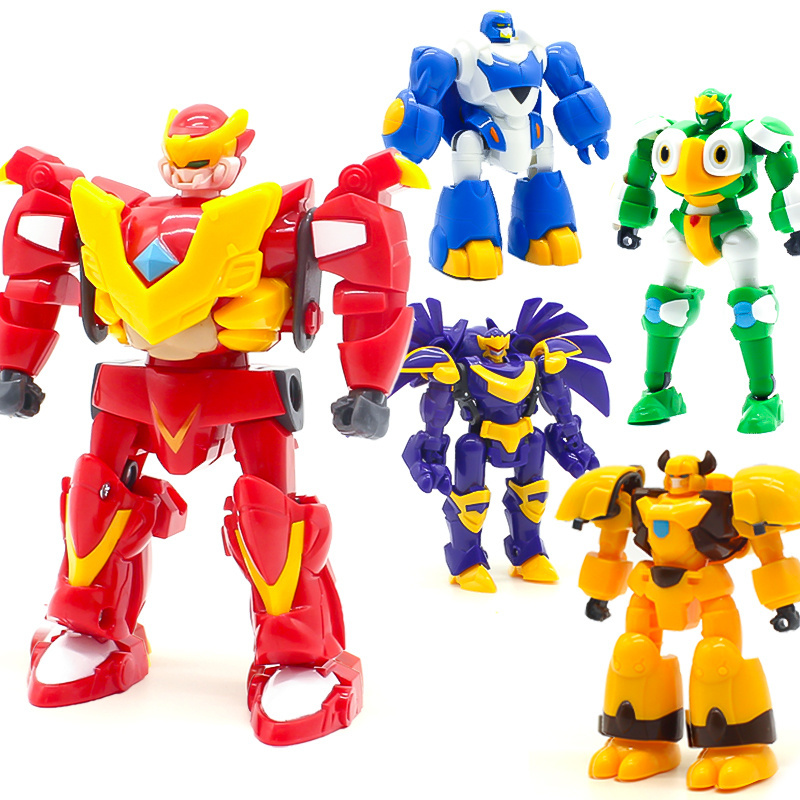 正版玩具机器人金刚男孩神兽2合体新源星宝65寸大号变形一体变形星宝