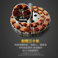 艾美特(Airmate)吊扇客厅家用吊风扇 大风力吊顶电风扇 56吋工业扇轻音铜芯电机宿舍工厂楼顶扇机械款FZ5613
