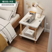 创世人 小桌子沙发边几客厅家用小茶几卧室床头柜置物架简易出租屋小方桌