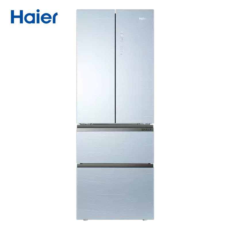 海尔(Haier)332升多门冰箱 彩晶面板母婴空间 一级能效 阻氧干湿分储 家用电冰箱 BCD-332WFCL图片