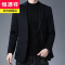 恒源祥品牌100羊毛呢西服男士外套厚休闲单西单排扣时尚潮流青年男装外衣服2020冬季新款