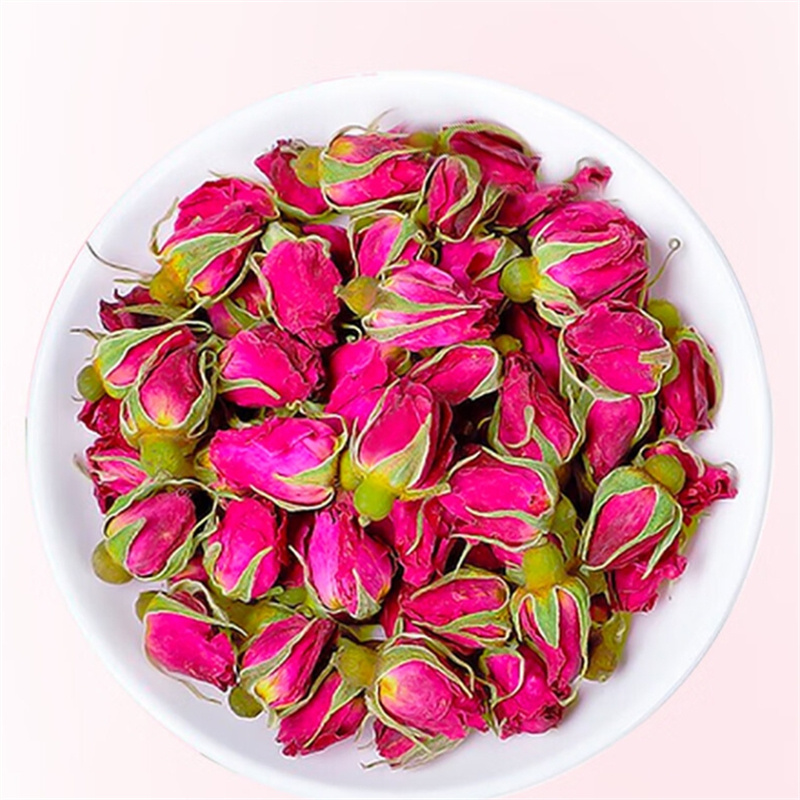 玫瑰花茶平阴干花泡茶干玫瑰花瓣食用重瓣玖瑰散装茶包官方旗舰店高清大图