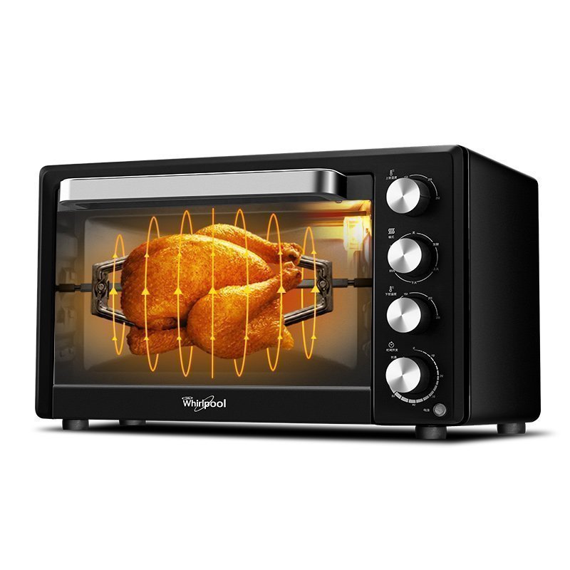 惠而浦(Whirlpool)电烤箱WTO-MP305G 家用烘焙多功能全自动电烤箱30升