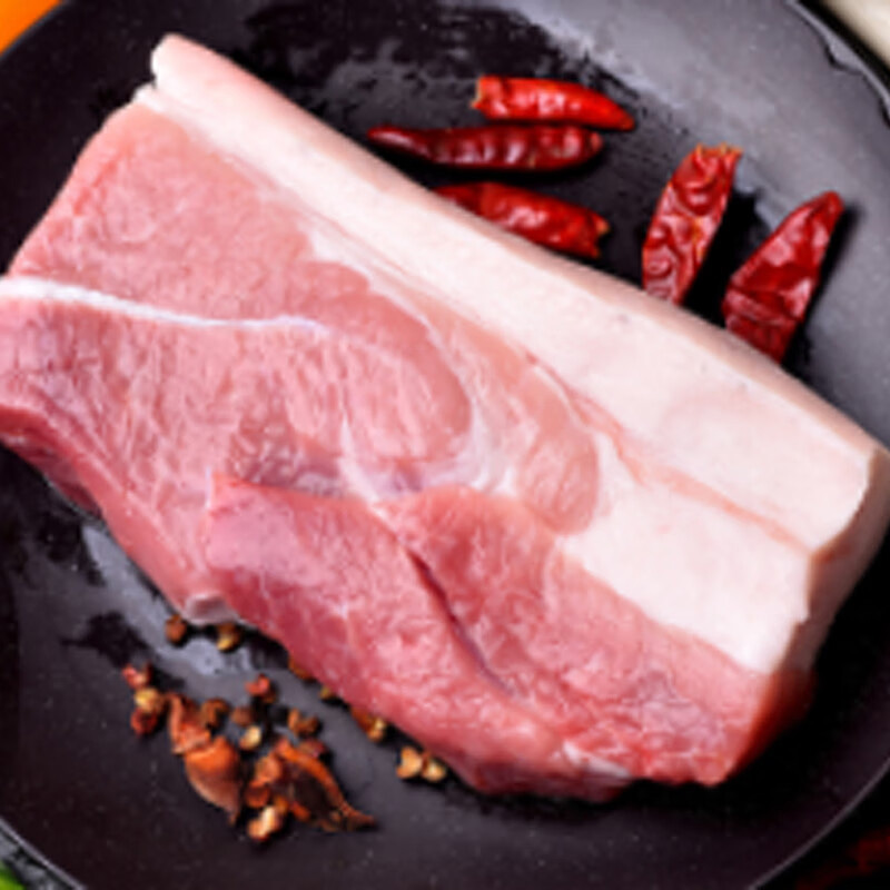 旎旎贝师傅黑猪肉礼盒肉质鲜嫩598型金猪贺岁款2500g高清大图