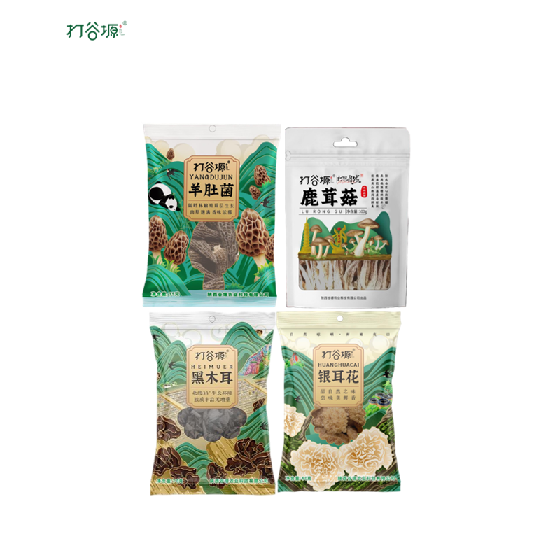 打谷塬山珍佳品滋养山珍礼盒(8袋装)525g/盒高清大图