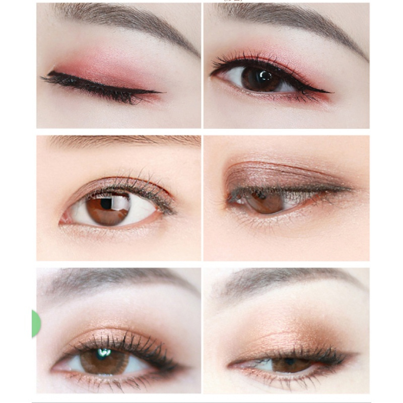 苏宁专享novo多彩裸妆组合眼影盘少女系西柚酒红桃花妆二色修容20影