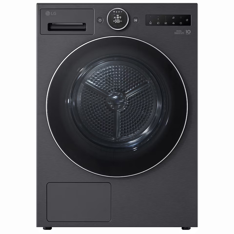 LG RH10X76V2N 10kg 双变频热泵 除螨 双重过滤网 冷凝器自清洁 专用遥控器 智能app 干衣机高清大图