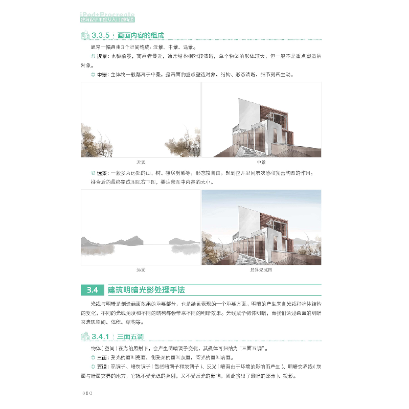 正版新书]IPAD+PROCREATE建筑设计手绘从入门到精通陈国华 梁开高清大图
