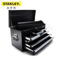 史丹利（STANLEY）93-546-23 6抽屉工具箱 黑色铁皮工具柜多功能收纳箱